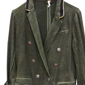 Free People Olive Green Jacket